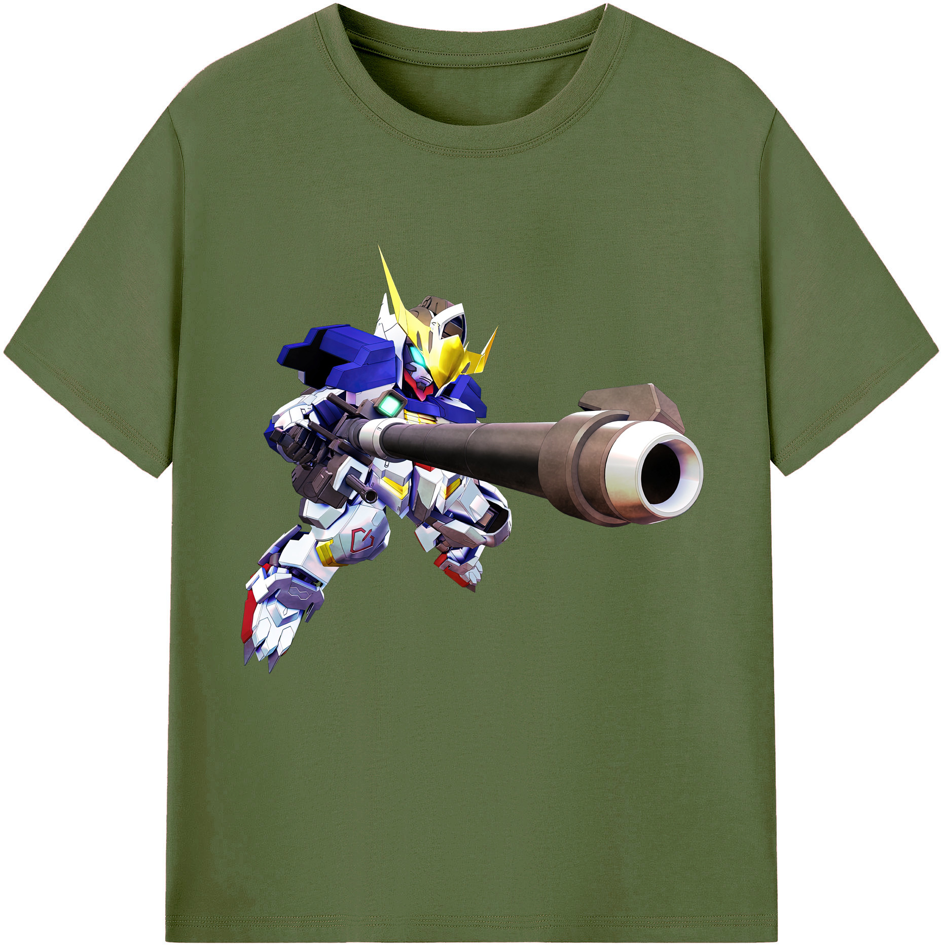 （画像用） 機動戦士ガンダム Mobile Suit Gundam 綿100％半袖Tシャツ（フロントプリント）